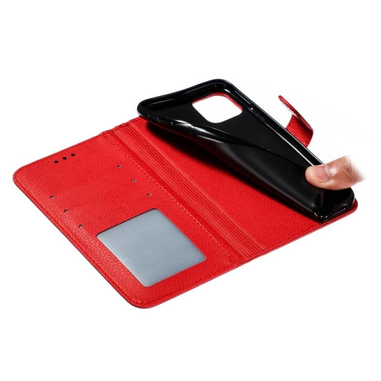 Feather Pattern Litchi Texture Leather Phone Case, For Realme 14x