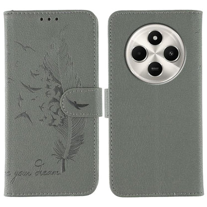 Feather Pattern Litchi Texture Leather Phone Case, For Xiaomi 17 Pro, For Xiaomi 17, For Xiaomi 15T Pro 5G, For Xiaomi 15T 5G, For Xiaomi Poco F7 Ultra / Redmi K80 Pro, For Xiaomi Poco F7 Pro / Redmi K80, For Xiaomi Poco C75 4G, For Xiaomi 14T Pro     ...