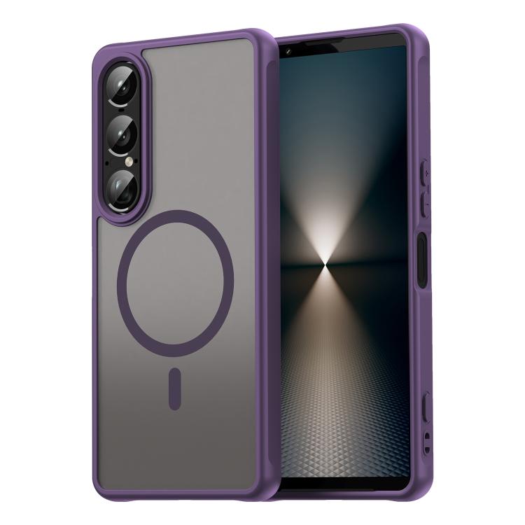 Fan Dun Series TPU Hybrid PC Frosted Magsafe Phone Case, For Sony Xperia 10 VIII, For Sony Xperia 1 VIII, For Sony Xperia 10 VII, For Sony Xperia 1 VII