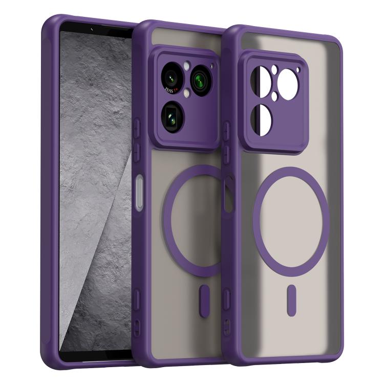 Fan Dun Series TPU Hybrid PC Frosted Magsafe Phone Case, For Sony Xperia 10 VIII, For Sony Xperia 1 VIII, For Sony Xperia 10 VII, For Sony Xperia 1 VII