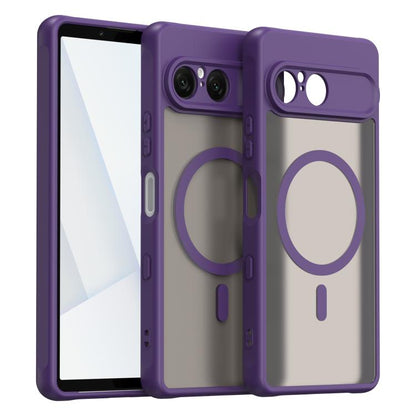 Fan Dun Series TPU Hybrid PC Frosted Magsafe Phone Case, For Sony Xperia 10 VIII, For Sony Xperia 1 VIII, For Sony Xperia 10 VII, For Sony Xperia 1 VII