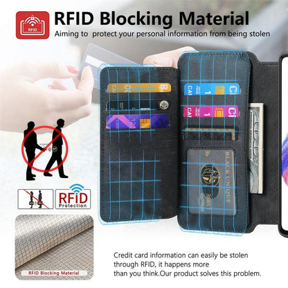CaseNeo MagSafe RFID Anti-theft Zipper Wallet Retro Leather Phone Case, For OPPO Reno13, For OPPO Reno13 F, For OPPO A3 Pro Global / A80 5G, For OPPO A58 4G, For OPPO Reno10 5G Global, For OPPO A78 5G