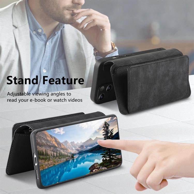 CaseNeo MagSafe RFID Anti-theft Zipper Wallet Retro Leather Phone Case, For Realme 16 Pro+ 5G, For Realme 16 Pro 5G, For Realme GT 8 Pro Global, For Realme 15T 5G Global, For Realme 14, For Realme 14 Pro+, For Realme 14 Pro, For Realme Neo7            ...