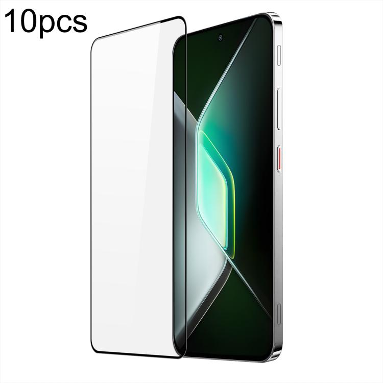 10pcs DUX DUCIS 0.33mm 9H Medium Alumina Tempered Glass Film, For Infinix GT 50 Pro 5G, For Infinix Hot 70 4G, For Infinix Hot 60 4G / 60i 4G, For Infinix Hot 60 Pro+ 4G, For Infinix Hot 60 Pro 4G, For Infinix Smart 10 4G / 10 Plus 4G                  ...