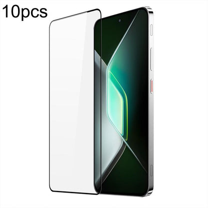 10pcs DUX DUCIS 0.33mm 9H Medium Alumina Tempered Glass Film, For Infinix GT 50 Pro 5G, For Infinix Hot 70 4G, For Infinix Hot 60 4G / 60i 4G, For Infinix Hot 60 Pro+ 4G, For Infinix Hot 60 Pro 4G, For Infinix Smart 10 4G / 10 Plus 4G                  ...