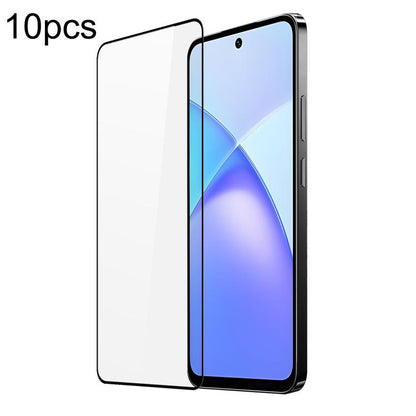 10pcs DUX DUCIS 0.33mm 9H Medium Alumina Tempered Glass Film, For Infinix GT 50 Pro 5G, For Infinix Hot 70 4G, For Infinix Hot 60 4G / 60i 4G, For Infinix Hot 60 Pro+ 4G, For Infinix Hot 60 Pro 4G, For Infinix Smart 10 4G / 10 Plus 4G                  ...