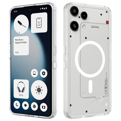 MagSafe Clear Acrylic PC Hybrid TPU Phone Case, For Nothing Phone 4b, For Nothing Phone 4a Pro, For Nothing Phone 4a, For Nothing Phone 3a Lite, For Nothing Phone 3, For Nothing CMF Phone 2 Pro, For Nothing Phone 3a, For Nothing Phone 3a Pro