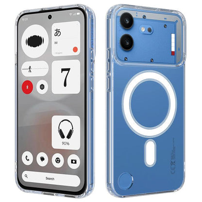 MagSafe Clear Acrylic PC Hybrid TPU Phone Case, For Nothing Phone 4b, For Nothing Phone 4a Pro, For Nothing Phone 4a, For Nothing Phone 3a Lite, For Nothing Phone 3, For Nothing CMF Phone 2 Pro, For Nothing Phone 3a, For Nothing Phone 3a Pro