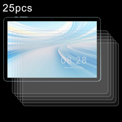 25pcs 9H 0.3mm Explosion-proof Tempered Glass Film, For SVITOO P11 11 inch, For SVITOO P10 10.1 inch, For SVITOO PL001 10.1 inch, For SVITOO P108 11.97 inch, For SVITOO Tab 10 GMs Certified 1027C 10.1