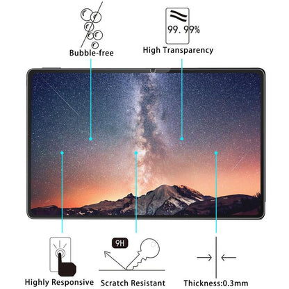 9H 0.3mm Explosion-proof Tempered Glass Film, For Azeyou F27 / F29 12 inch, For Azeyou M17 T11 11 inch, For Azeyou F27 mini 8.7