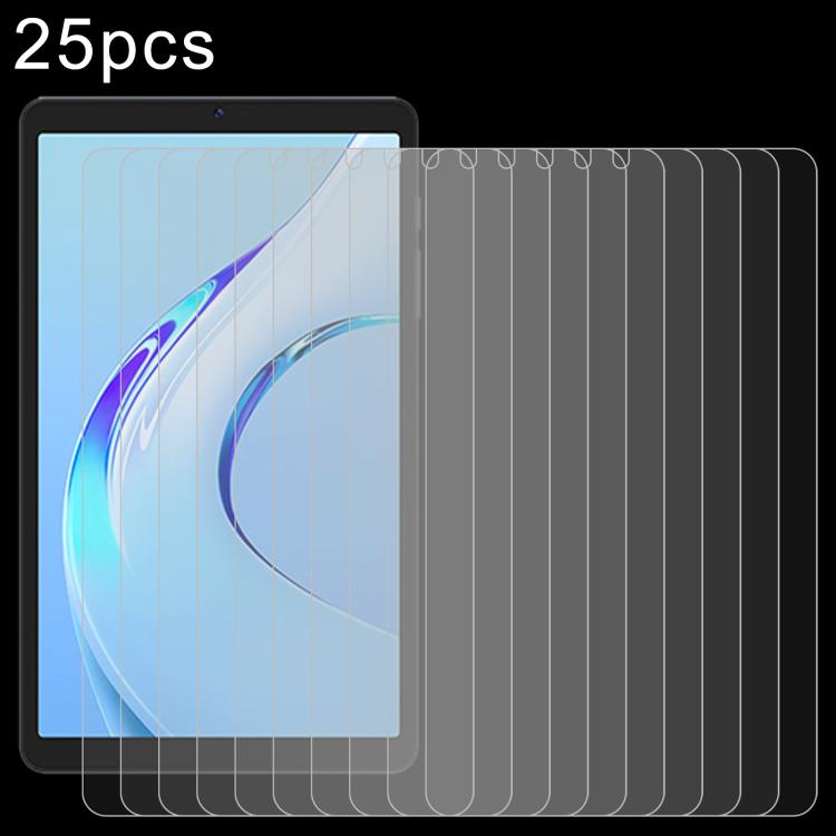 25pcs 9H 0.3mm Explosion-proof Tempered Glass Film, For Azeyou F27 / F29 12 inch, For Azeyou M17 T11 11 inch, For Azeyou F27 mini 8.7