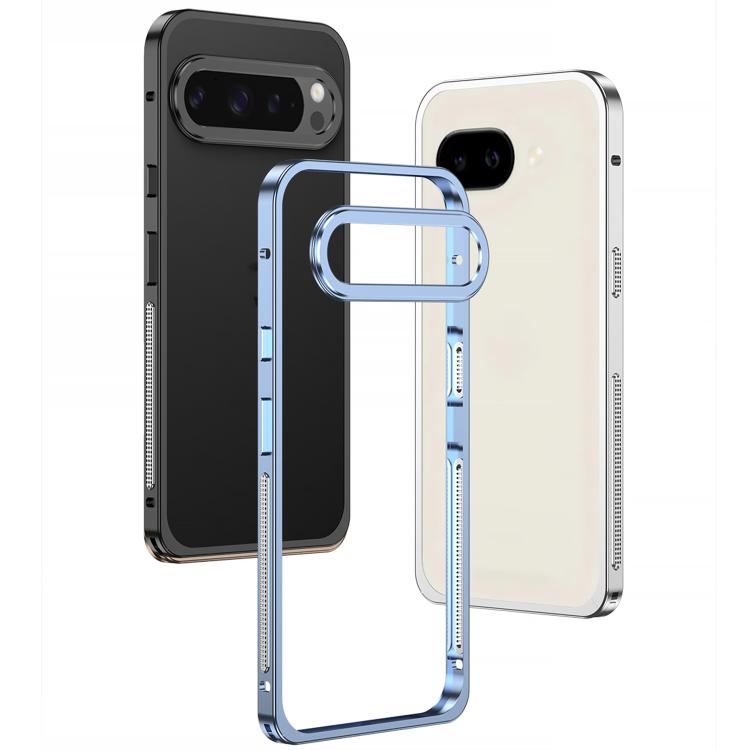 Metal Frame Heat Dissipation Phone Case with Camera Guard Ring, For Google Pixel 11 Pro XL, For Google Pixel 11 / 11 Pro, For Google Pixel 10 Pro XL, For Google Pixel 10 / 10 Pro, For Google Pixel 9 Pro XL, For Google Pixel 9 / 9 Pro