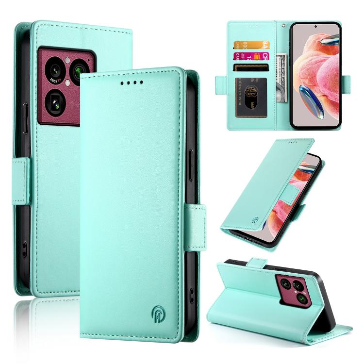 Side Buckle Magnetic Frosted Leather Phone Case, For Sony Xperia 1 VIII, For Sony Xperia 1 VII
