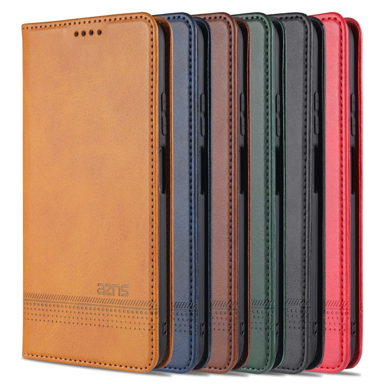 Assorted-color magnetic flip leather phone cases with card slots