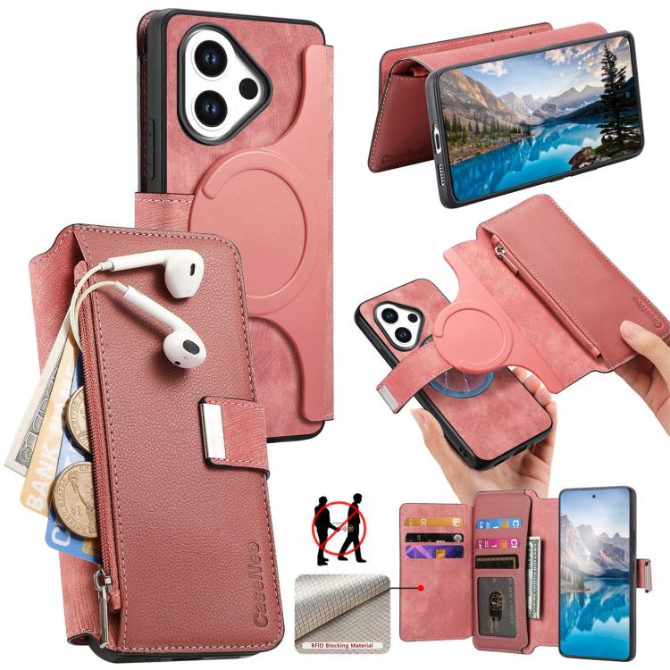 CaseNeo MagSafe RFID Anti-theft Zipper Wallet Retro Leather Phone Case, For vivo Y60 5G / Y05 4G / Y21 5G / Y11d 5G, For vivo V70 FE 5G, For vivo S50 / V70 / V70 Elite 5G, For vivo Y500i 5G, For vivo V60 Lite 4G / 5G, For vivo V60 5G                   ...