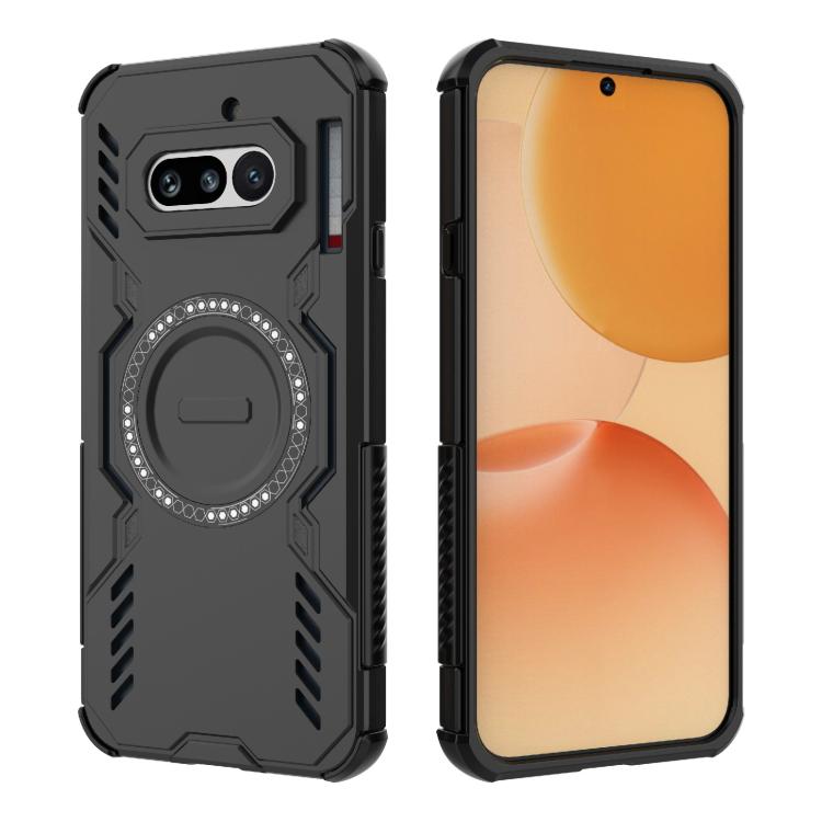Butterfly Armor MagSafe Magnetic Ring Shockproof Phone Case, For Nothing Phone 4b 5G Global, For Nothing Phone 4a Pro 5G Global, For Nothing Phone 4a 5G Global, For Nothing Phone 3a Lite 5G, For Nothing CMF Phone 2 Pro 5G Global, For Nothing Phone 3a  ...