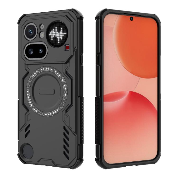 Butterfly Armor MagSafe Magnetic Ring Shockproof Phone Case, For Nothing Phone 4b 5G Global, For Nothing Phone 4a Pro 5G Global, For Nothing Phone 4a 5G Global, For Nothing Phone 3a Lite 5G, For Nothing CMF Phone 2 Pro 5G Global, For Nothing Phone 3a  ...