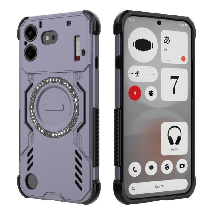 Butterfly Armor MagSafe Magnetic Ring Shockproof Phone Case, For Nothing Phone 4b 5G Global, For Nothing Phone 4a Pro 5G Global, For Nothing Phone 4a 5G Global, For Nothing Phone 3a Lite 5G, For Nothing CMF Phone 2 Pro 5G Global, For Nothing Phone 3a  ...
