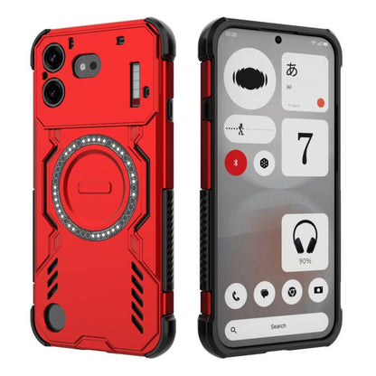 Butterfly Armor MagSafe Magnetic Ring Shockproof Phone Case, For Nothing Phone 4b 5G Global, For Nothing Phone 4a Pro 5G Global, For Nothing Phone 4a 5G Global, For Nothing Phone 3a Lite 5G, For Nothing CMF Phone 2 Pro 5G Global, For Nothing Phone 3a  ...