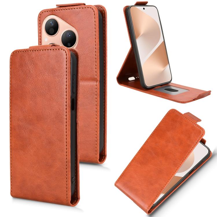Magnetic Vertical Flip Leather Phone Case with Buckle, For Huawei nova 16s / 16 5G, For Huawei nova 16s Pro / 16 Pro / 16 Ultra 5G, For Huawei nova Y74 4G / Enjoy 90 Plus 5G, For Huawei nova 16z 5G, For Huawei nova 15 max, For Huawei Pura 90 Pro Max 5G...