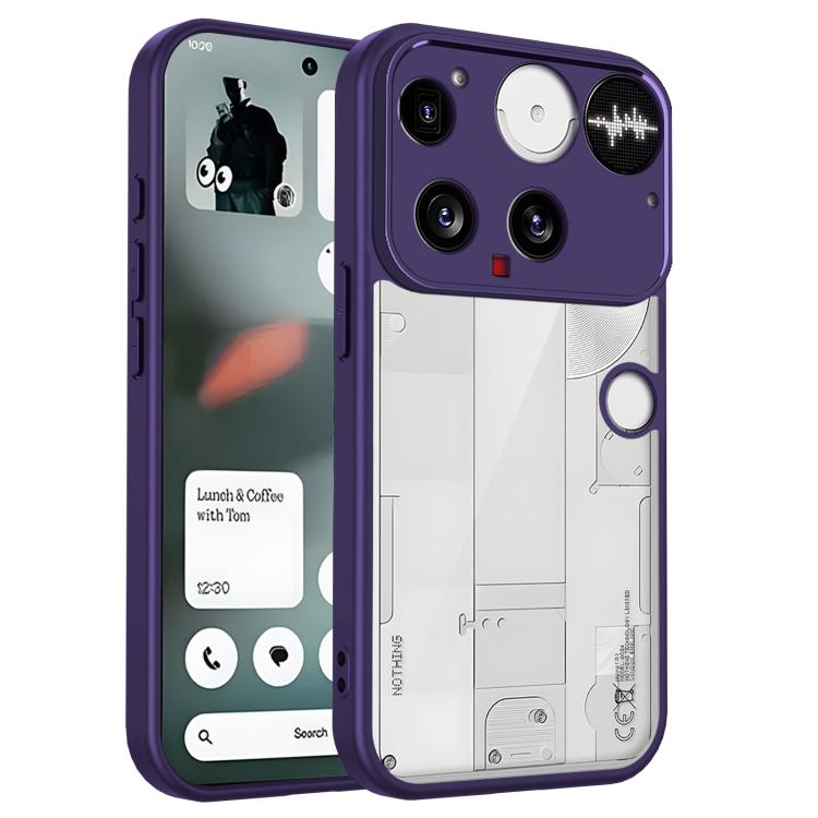 Matte PC Skin-feel Shockproof Phone Case, For Nothing Phone 4b, For Nothing Phone 4a Pro, For Nothing Phone 4a, For Nothing Phone 3a Lite, For Nothing Phone 3, For Nothing CMF Phone 2 Pro, For Nothing Phone 3a, For Nothing Phone 3a Pro
