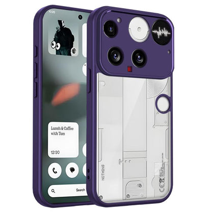 Matte PC Skin-feel Shockproof Phone Case, For Nothing Phone 4b, For Nothing Phone 4a Pro, For Nothing Phone 4a, For Nothing Phone 3a Lite, For Nothing Phone 3, For Nothing CMF Phone 2 Pro, For Nothing Phone 3a, For Nothing Phone 3a Pro
