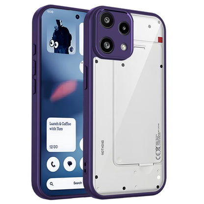 Matte PC Skin-feel Shockproof Phone Case, For Nothing Phone 4b, For Nothing Phone 4a Pro, For Nothing Phone 4a, For Nothing Phone 3a Lite, For Nothing Phone 3, For Nothing CMF Phone 2 Pro, For Nothing Phone 3a, For Nothing Phone 3a Pro