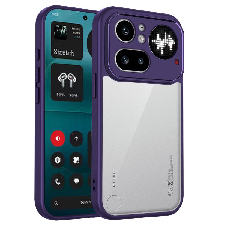 Matte PC Skin-feel Shockproof Phone Case, For Nothing Phone 4b, For Nothing Phone 4a Pro, For Nothing Phone 4a, For Nothing Phone 3a Lite, For Nothing Phone 3, For Nothing CMF Phone 2 Pro, For Nothing Phone 3a, For Nothing Phone 3a Pro