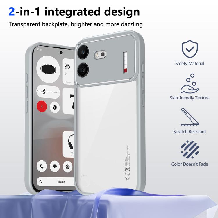 Matte PC Skin-feel Shockproof Phone Case, For Nothing Phone 4b, For Nothing Phone 4a Pro, For Nothing Phone 4a, For Nothing Phone 3a Lite, For Nothing Phone 3, For Nothing CMF Phone 2 Pro, For Nothing Phone 3a, For Nothing Phone 3a Pro