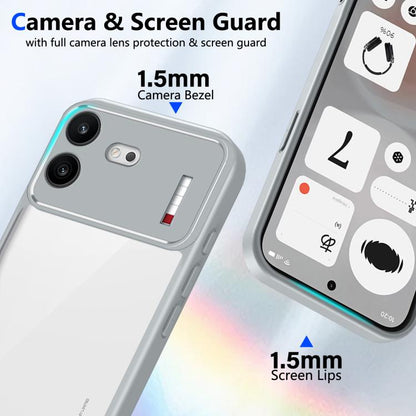 Matte PC Skin-feel Shockproof Phone Case, For Nothing Phone 4b, For Nothing Phone 4a Pro, For Nothing Phone 4a, For Nothing Phone 3a Lite, For Nothing Phone 3, For Nothing CMF Phone 2 Pro, For Nothing Phone 3a, For Nothing Phone 3a Pro