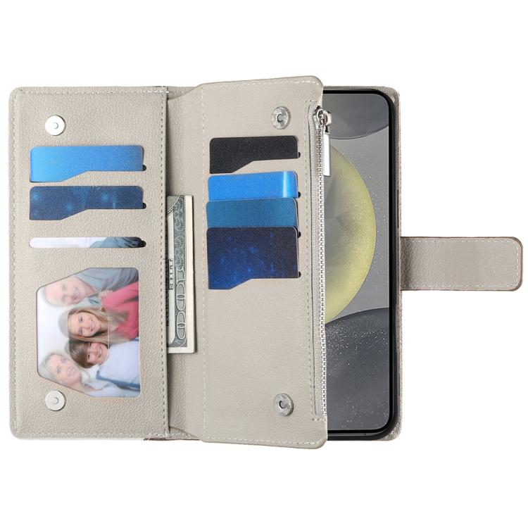 Stitching Multi-card Zipper Wallet Leather Phone Case with Short Strap, For Redmi A7 Pro 4G / 5G 171mm / Poco C85x 5G, For Redmi 15a 5G, For Redmi Turbo 5 Max 5G / Poco X8 Pro Max 5G, For Redmi Note 15 Pro+ 5G 163.3mm / Poco M8 Pro 5G                  ...