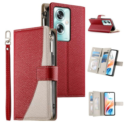 Stitching Multi-card Zipper Wallet Leather Phone Case with Short Strap, For OPPO Reno16 F 5G / Reno16 FS 5G, For OPPO Reno15 F 5G, For OPPO Reno15 5G / Reno 15c 5G, For OPPO A6x 5G / A6 5G Global, For OPPO A6 Pro 4G / 5G Global / F31 5G                ...