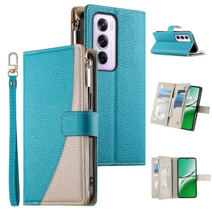 Stitching Multi-card Zipper Wallet Leather Phone Case with Short Strap, For OPPO Reno16 F 5G / Reno16 FS 5G, For OPPO Reno15 F 5G, For OPPO Reno15 5G / Reno 15c 5G, For OPPO A6x 5G / A6 5G Global, For OPPO A6 Pro 4G / 5G Global / F31 5G                ...