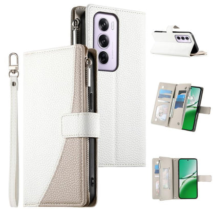 Stitching Multi-card Zipper Wallet Leather Phone Case with Short Strap, For OPPO Reno16 F 5G / Reno16 FS 5G, For OPPO Reno15 F 5G, For OPPO Reno15 5G / Reno 15c 5G, For OPPO A6x 5G / A6 5G Global, For OPPO A6 Pro 4G / 5G Global / F31 5G                ...