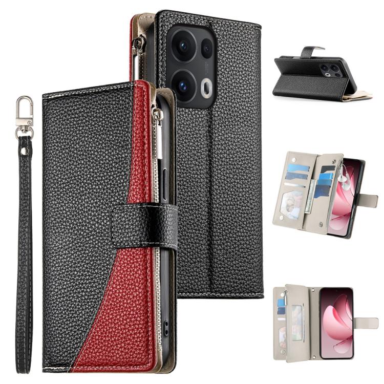 Stitching Multi-card Zipper Wallet Leather Phone Case with Short Strap, For OPPO Reno16 F 5G / Reno16 FS 5G, For OPPO Reno15 F 5G, For OPPO Reno15 5G / Reno 15c 5G, For OPPO A6x 5G / A6 5G Global, For OPPO A6 Pro 4G / 5G Global / F31 5G                ...