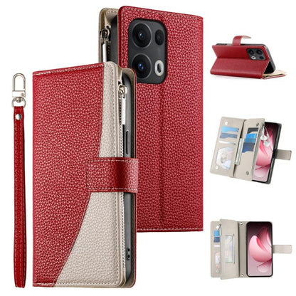 Stitching Multi-card Zipper Wallet Leather Phone Case with Short Strap, For OPPO Reno16 F 5G / Reno16 FS 5G, For OPPO Reno15 F 5G, For OPPO Reno15 5G / Reno 15c 5G, For OPPO A6x 5G / A6 5G Global, For OPPO A6 Pro 4G / 5G Global / F31 5G                ...