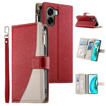 Stitching Multi-card Zipper Wallet Leather Phone Case with Short Strap, For OPPO Reno16 F 5G / Reno16 FS 5G, For OPPO Reno15 F 5G, For OPPO Reno15 5G / Reno 15c 5G, For OPPO A6x 5G / A6 5G Global, For OPPO A6 Pro 4G / 5G Global / F31 5G                ...