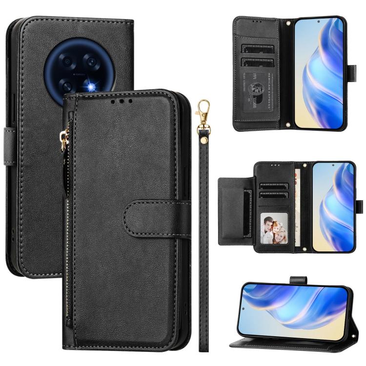 Multi-Card Slots Zipper Wallet Leather Phone Case, For OPPO Reno16 F 5G / Reno16 FS 5G, For OPPO Reno16 5G / Reno16 Pro 5G Global, For OPPO Find X9s Pro 5G, For OPPO Find X9 Ultra, For OPPO A6 GT 5G, For OPPO K13 Turbo 5G / K13 Turbo Pro 5G            ...