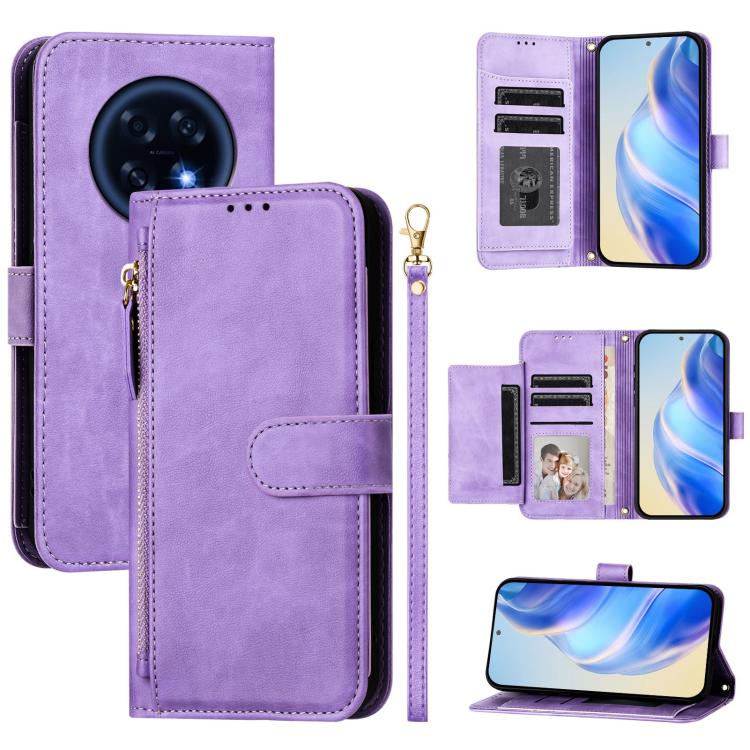 Multi-Card Slots Zipper Wallet Leather Phone Case, For OPPO Reno16 F 5G / Reno16 FS 5G, For OPPO Reno16 5G / Reno16 Pro 5G Global, For OPPO Find X9s Pro 5G, For OPPO Find X9 Ultra, For OPPO A6 GT 5G, For OPPO K13 Turbo 5G / K13 Turbo Pro 5G            ...