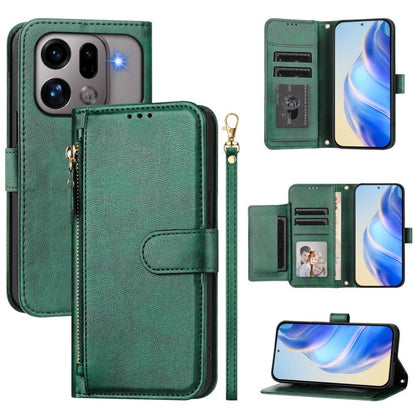 Multi-Card Slots Zipper Wallet Leather Phone Case, For OPPO Reno16 F 5G / Reno16 FS 5G, For OPPO Reno16 5G / Reno16 Pro 5G Global, For OPPO Find X9s Pro 5G, For OPPO Find X9 Ultra, For OPPO A6 GT 5G, For OPPO K13 Turbo 5G / K13 Turbo Pro 5G            ...