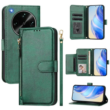 Multi-Card Slots Zipper Wallet Leather Phone Case, For OPPO Reno16 F 5G / Reno16 FS 5G, For OPPO Reno16 5G / Reno16 Pro 5G Global, For OPPO Find X9s Pro 5G, For OPPO Find X9 Ultra, For OPPO A6 GT 5G, For OPPO K13 Turbo 5G / K13 Turbo Pro 5G            ...