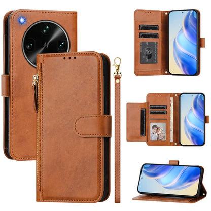 Multi-Card Slots Zipper Wallet Leather Phone Case, For OPPO Reno16 F 5G / Reno16 FS 5G, For OPPO Reno16 5G / Reno16 Pro 5G Global, For OPPO Find X9s Pro 5G, For OPPO Find X9 Ultra, For OPPO A6 GT 5G, For OPPO K13 Turbo 5G / K13 Turbo Pro 5G            ...