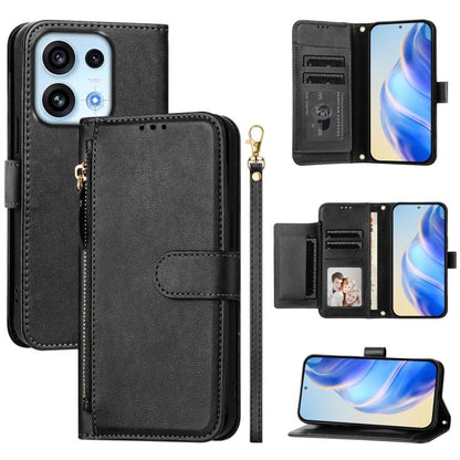 Multi-Card Slots Zipper Wallet Leather Phone Case, For OPPO Reno16 F 5G / Reno16 FS 5G, For OPPO Reno16 5G / Reno16 Pro 5G Global, For OPPO Find X9s Pro 5G, For OPPO Find X9 Ultra, For OPPO A6 GT 5G, For OPPO K13 Turbo 5G / K13 Turbo Pro 5G            ...