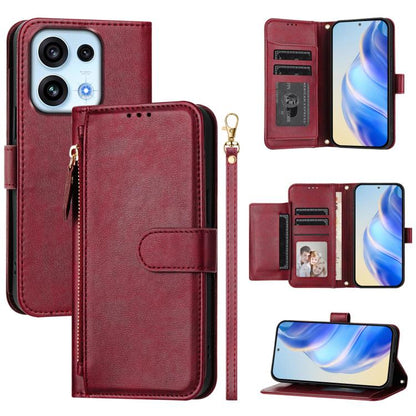 Multi-Card Slots Zipper Wallet Leather Phone Case, For OPPO Reno16 F 5G / Reno16 FS 5G, For OPPO Reno16 5G / Reno16 Pro 5G Global, For OPPO Find X9s Pro 5G, For OPPO Find X9 Ultra, For OPPO A6 GT 5G, For OPPO K13 Turbo 5G / K13 Turbo Pro 5G            ...