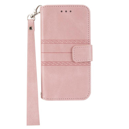 Embossed Stripes Skin Feel Leather Phone Case, For Huawei nova 15 Ultra, For Huawei nova 15 Pro, For Huawei Pura 80 Ultra 5G, For Huawei Pura 80 Pro 5G / 80 Pro+ 5G, For Huawei Pura 80 5G