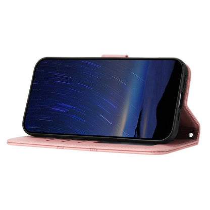 Embossed Stripes Skin Feel Leather Phone Case, For Huawei nova 15 Ultra, For Huawei nova 15 Pro, For Huawei Pura 80 Ultra 5G, For Huawei Pura 80 Pro 5G / 80 Pro+ 5G, For Huawei Pura 80 5G