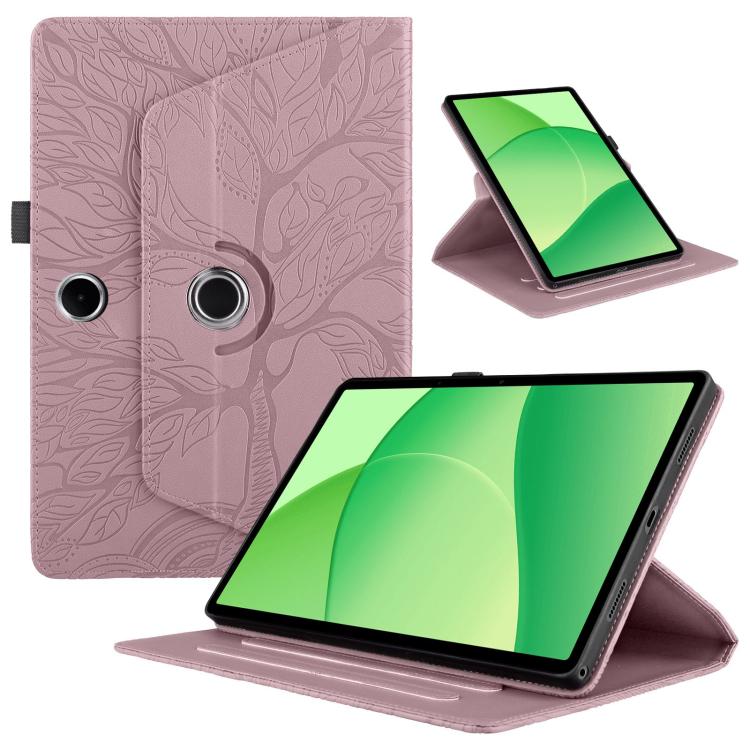 Tree Life Embossed Rotation Leather Tablet Case, For OPPO Pad Mini 8.8 2026, For OPPO Pad SE
