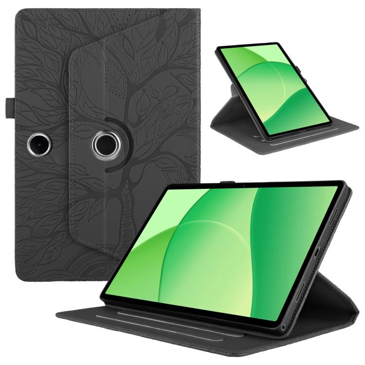 Tree Life Embossed Rotation Leather Tablet Case, For OPPO Pad Mini 8.8 2026, For OPPO Pad SE