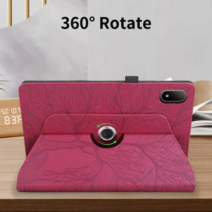 Tree Life Embossed Rotation Leather Tablet Case, For OPPO Pad Mini 8.8 2026, For OPPO Pad SE