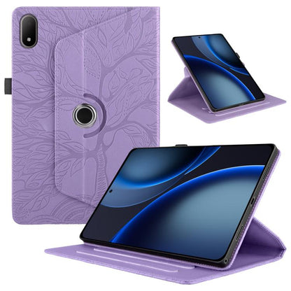 Tree Life Embossed Rotation Leather Tablet Case, For OPPO Pad Mini 8.8 2026, For OPPO Pad SE